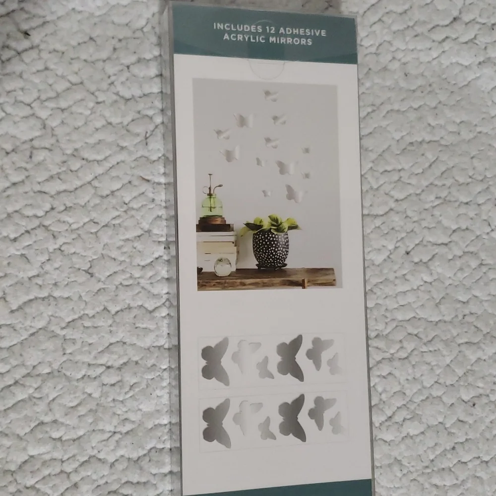 New Blue Moon Studio Butterfly Mirror wall decor